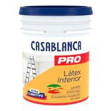 Latex Casablanca Pro Interior Blanco 10 Lts Serrentino