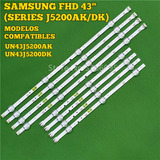 Kit De Regletas Led Nuevas Samsung Smart Mod: (un43j5200ak).