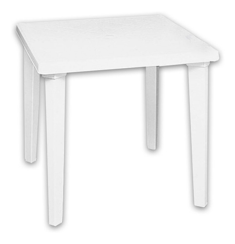 Mesa Plastica Cuadrada 75x75cm Colombraro