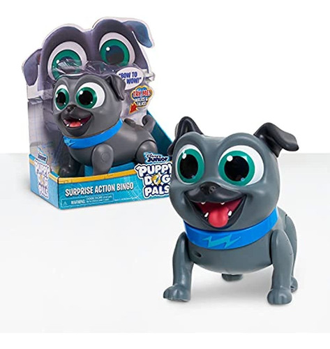 Figura De Accion Sorpresa De Puppy Dog Pals, Bingo, De Just