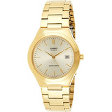 Casio De Los Hombres Mtp1170 N-9 A Dial De Oro Reloj De