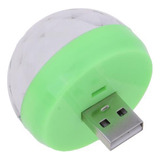 5 Usb Disco Ball Party Disco Light Verde