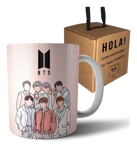 Taza De Cerámica - Bts