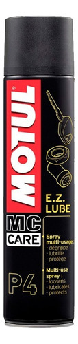 Lubricante De Oxido Para Moto Motul Mc Care P4 E. Z. Lube Color Negro