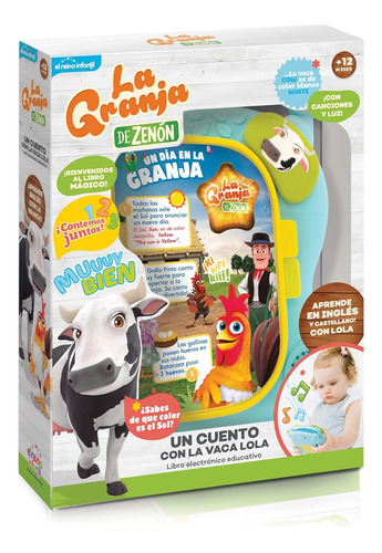 Libro Electrónico Cuento Con La Vaca Lola La Granja De Zenón