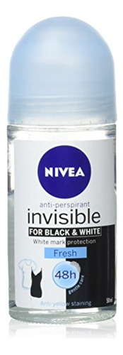 Bálsamo Para Labios Nivea Nivea Roll-on Invisible Puro Blanc