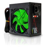 Fonte 600w Real Atx Gamer Silenciosa 24p +2 Pci-e 8 Pin(6+2)