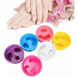 Taza Para Manicure Set X3 Unds Remojo De Uñas