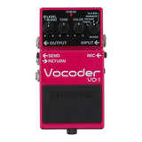 Pedal De Efecto Boss Vo1 Vocoder