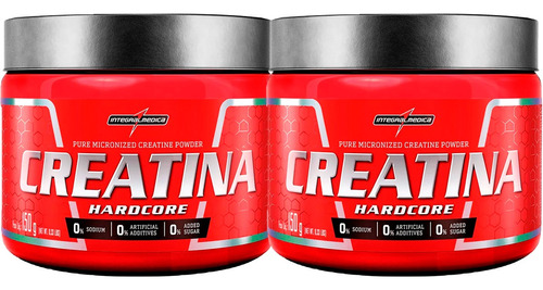 Combo 2x Creatina Pura 150g Creatine - Kit Integral Medica