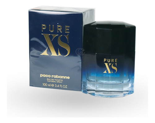 Perfume Pure Xs 100ml Edt Paco Rabanne Original Selo Adipec