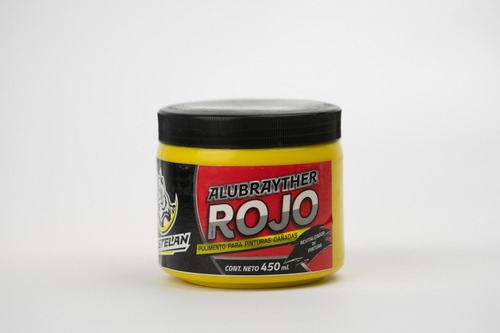 Polish Para Pintura Quemada Alubrayther Rojo 450 Ml Castelan