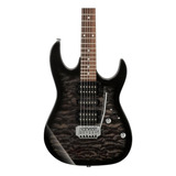 Ibanez Grx70qa-tks Guitarra Eléctrica Gio Negra Trasparente Color Transparent Black Sunburst Material Del Diapasón Amaranto Orientación De La Mano Diestro