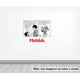 Vinil Sticker Pared 90cm Mafalda Gente Susceptible 17