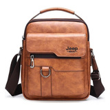 Jeep Hombre Bolso De Piel Bolso Bandolera