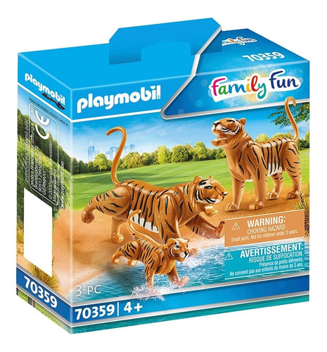 Playmobil Family Fun Tigres Con Bebe ELG 70359 El Gato