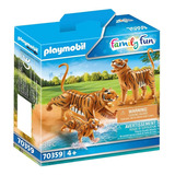 Playmobil Family Fun Tigres Con Bebe ELG 70359 El Gato