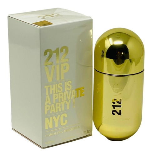 Perfume 212 Vip Feminino Edp. 50 Ml Original + Amostra.