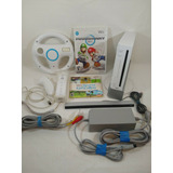 Consola Nintendo Wii Original + Nunchuk, Wiimote + Cabrilla