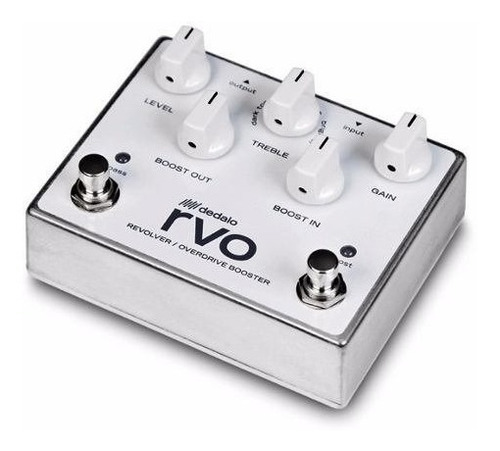 Pedal Overdrive Booster Dedalo Rvo Para Guitarra