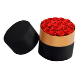 Caja Eternal Rose In Love Con Flores Auténticas Preservadas,
