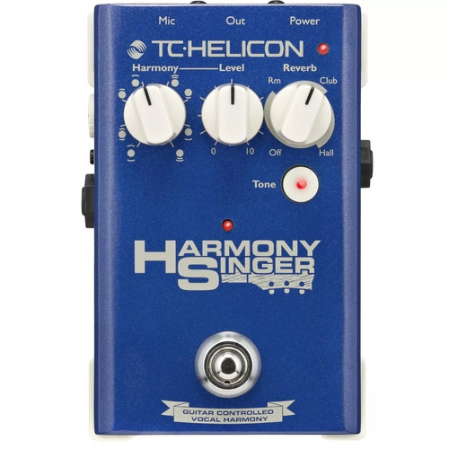 Pedal Tc Helicon Harmony Singer 2 + Nf E Garantia