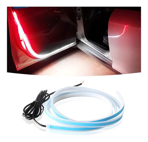 Hipopy Tira De Luces Led Para Puerta De Automóvil, 2 Lámpara