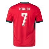Uniforme Infantil Portugal, Ja Personalizado Com Ronaldo 7