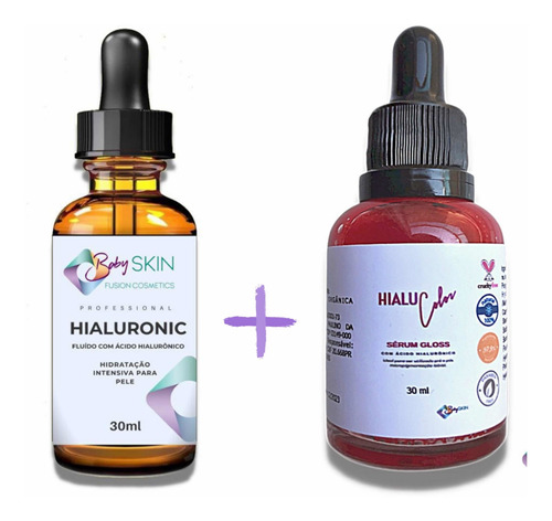 Hialuronic Incolor + Hialucolor Red - Hidratação Intensiva