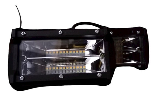 Faro  Par Auxiliar 12 Led Bicolor Estrobo 12-36v 5 Pulgadas