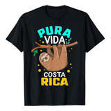 Pura Vida Costa Rica Sloth Sleepy Lazy Summer Vacation Lover