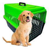 Caixa Plástica Transporte Viagens Pet Cães Porte Médio N º3