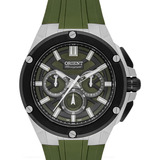 Relógio Orient Masculino Cronógrafo Prata Mbspc046 E1ex