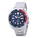 Relógio Seiko Srpa21 Prospex Turtle Diver Pepsi Automatico