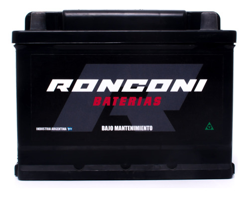 Bateria Ronconi 12x65 Reforzada Gol Trend Polo Kangoo Nafta 