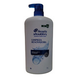 Shampoo Head & Shoulders Limpieza Renovadora De 1000 Ml