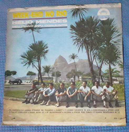 Lp Vinil- Hélio Mendes- Week-end No Rio