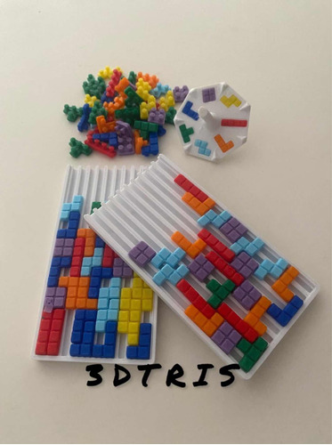 3dtris- Tetris Analógico Impreso En 3d