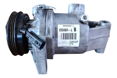 Compressor Ar Condicionado Sandero Logan 1.0 12v 3cc 2017/