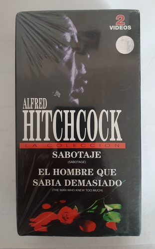 Alfred Hitchcock Colección 2 Películas En Vhs Año 1934-1936