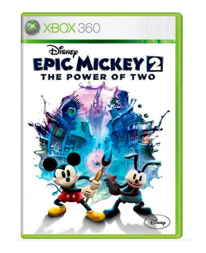 Epic Mickey 2 The Power Of Two- Xbox 360 Jogo Midia Fisica 