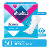 Protector Nosotras Respirable X50 Unidades