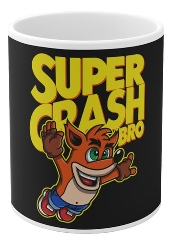 Taza Tazón Crash Bandicoot - Super Crash Bro