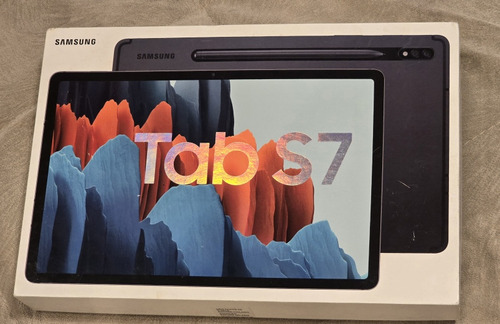 Samsung Galaxy Tab S7 256gb 4g Com Teclado E Capa Originais 