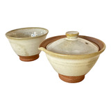 Tetera Japonesa Shiboridashi Cuenco Ceramica Gres Felicitea