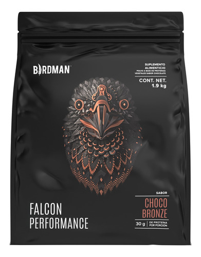 Falcon Performance Proteina Premium 50 Porciones 1.9kg Sabor Choco Bronze