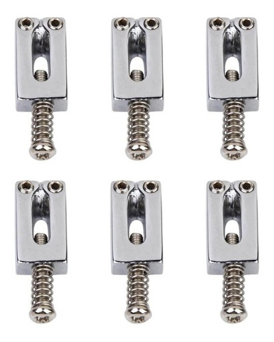 6 Saddles Silletas P Puente De Guitarra Stratocaster Ibanez 