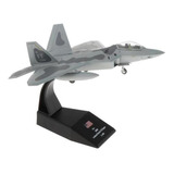 F22 Raptor Supersónico, Mxsbb-001, 1:100, 19x13x9cm, Metal/p