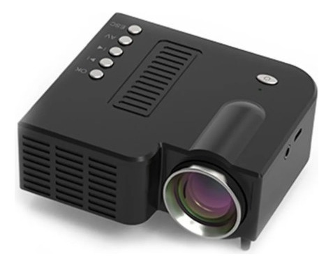 Unic Uc28c - Mini Proyector Led Portátil, Color Negro