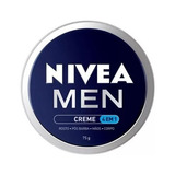 Creme Para Corpo Mãos Nivea Nivea Men Creme 4 Em 1 Lata 75g